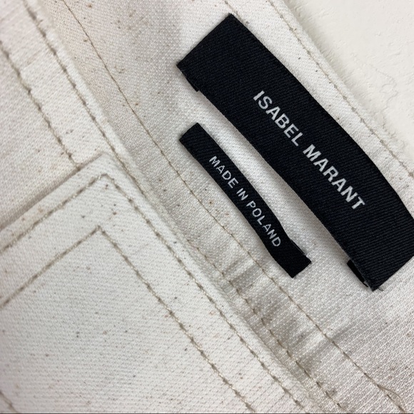 Isabel Marant Nyree High Waist Crop Flare Pants - Picture 7 of 13